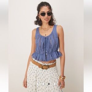 free people Alana Lace Top